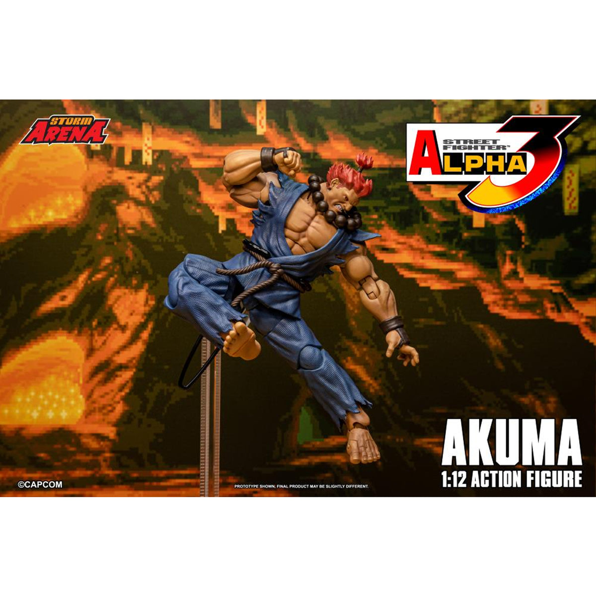 Street Fighter Alpha 3 Storm Arena Akuma