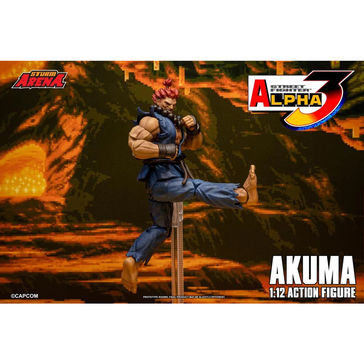 Street Fighter Alpha 3 Storm Arena Akuma