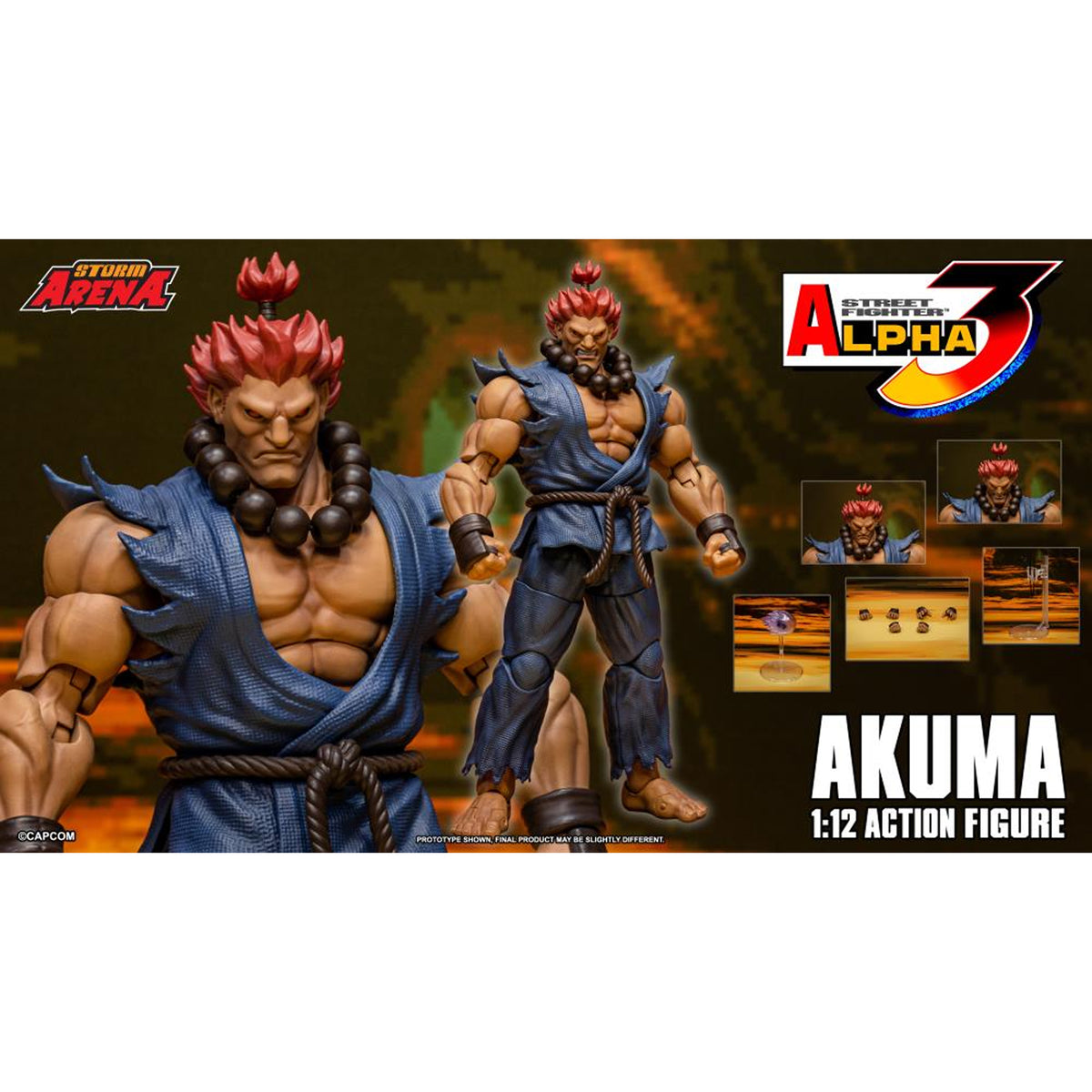 Street Fighter Alpha 3 Storm Arena Akuma