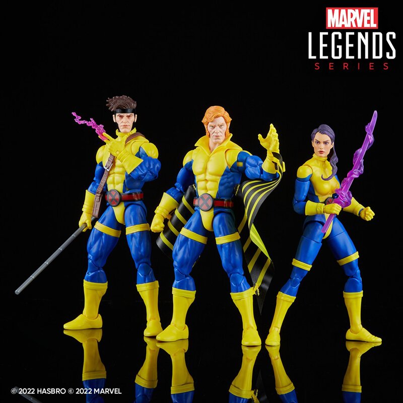 Marvel Legends X-Men 3 Pack Gambit/Banshee/Psylocke 2do Pago