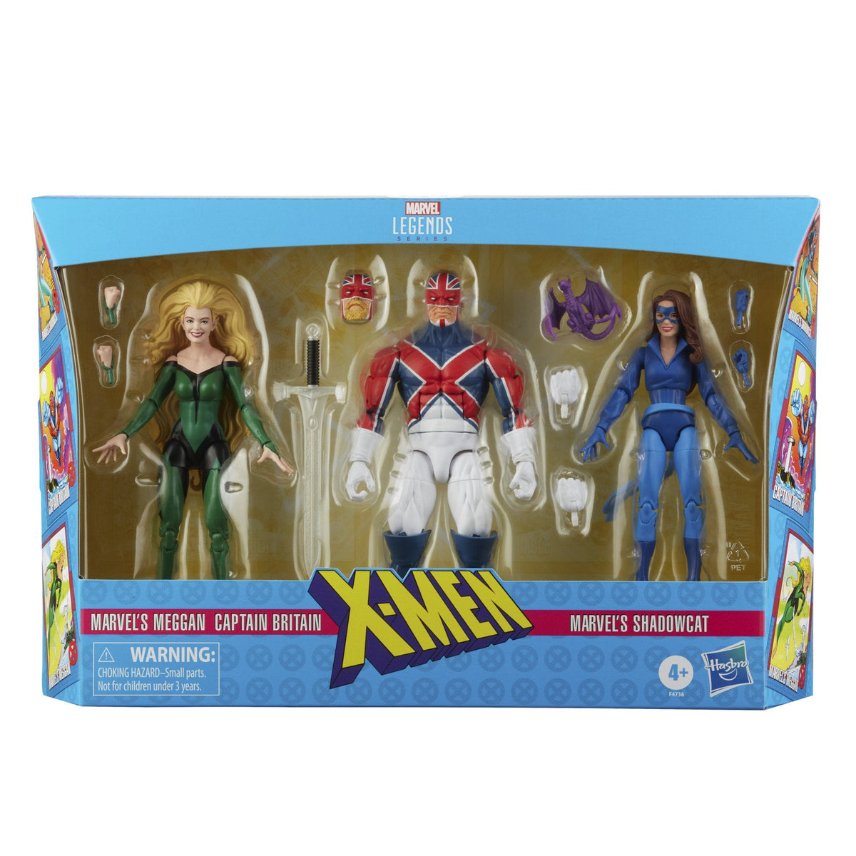 Marvel Legends Series Excalibur 3 Pack EXCLUSIVA 2do Pago
