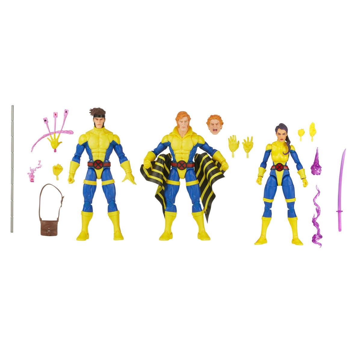 Marvel Legends X-Men 3 Pack Gambit/Banshee/Psylocke ENVIO