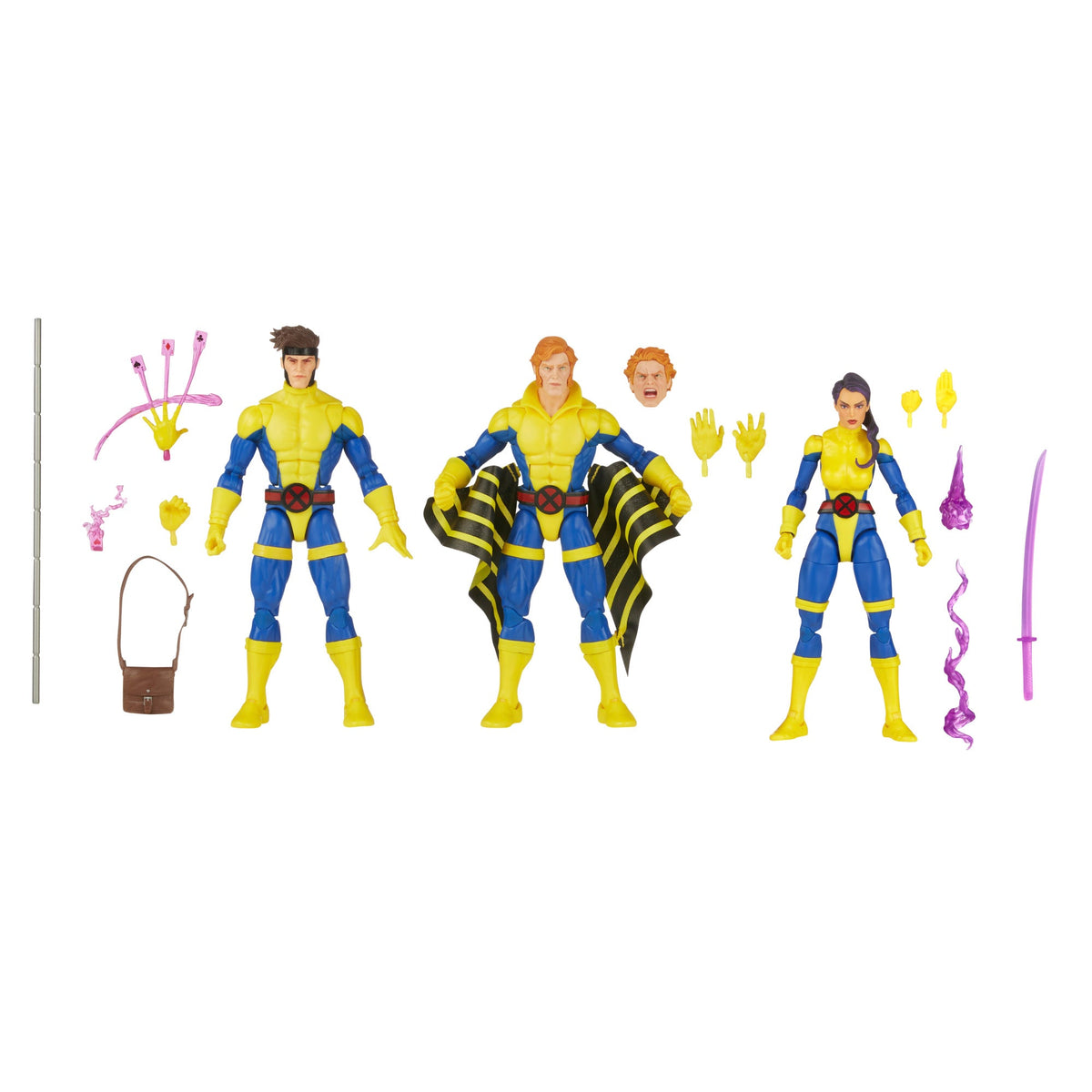 Marvel Legends X-Men 3 Pack Gambit/Banshee/Psylocke 2do Pago
