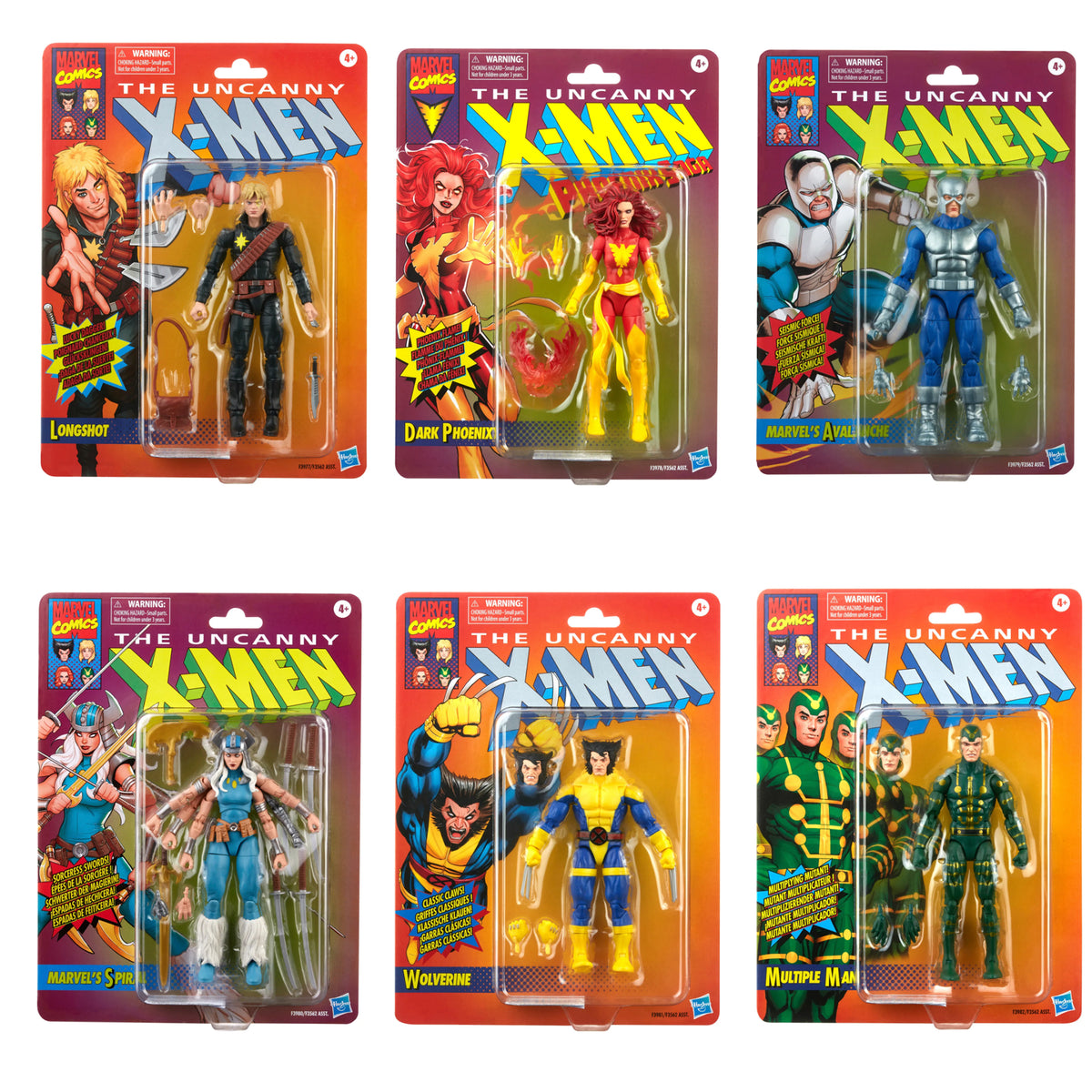 Marvel Legends Retro X Men (2023)
