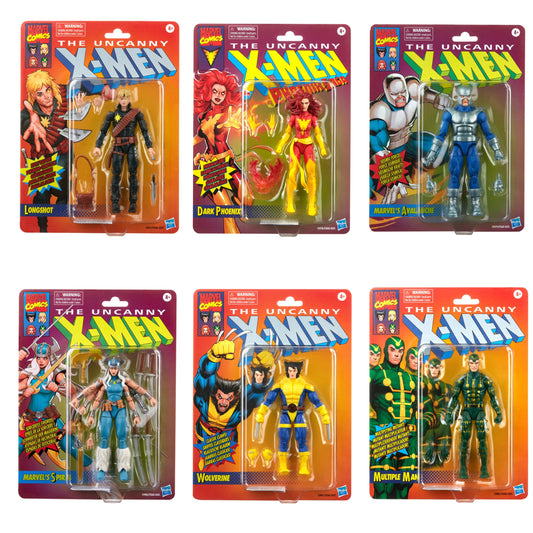 Marvel Legends Retro X Men (2023) 2do Pago