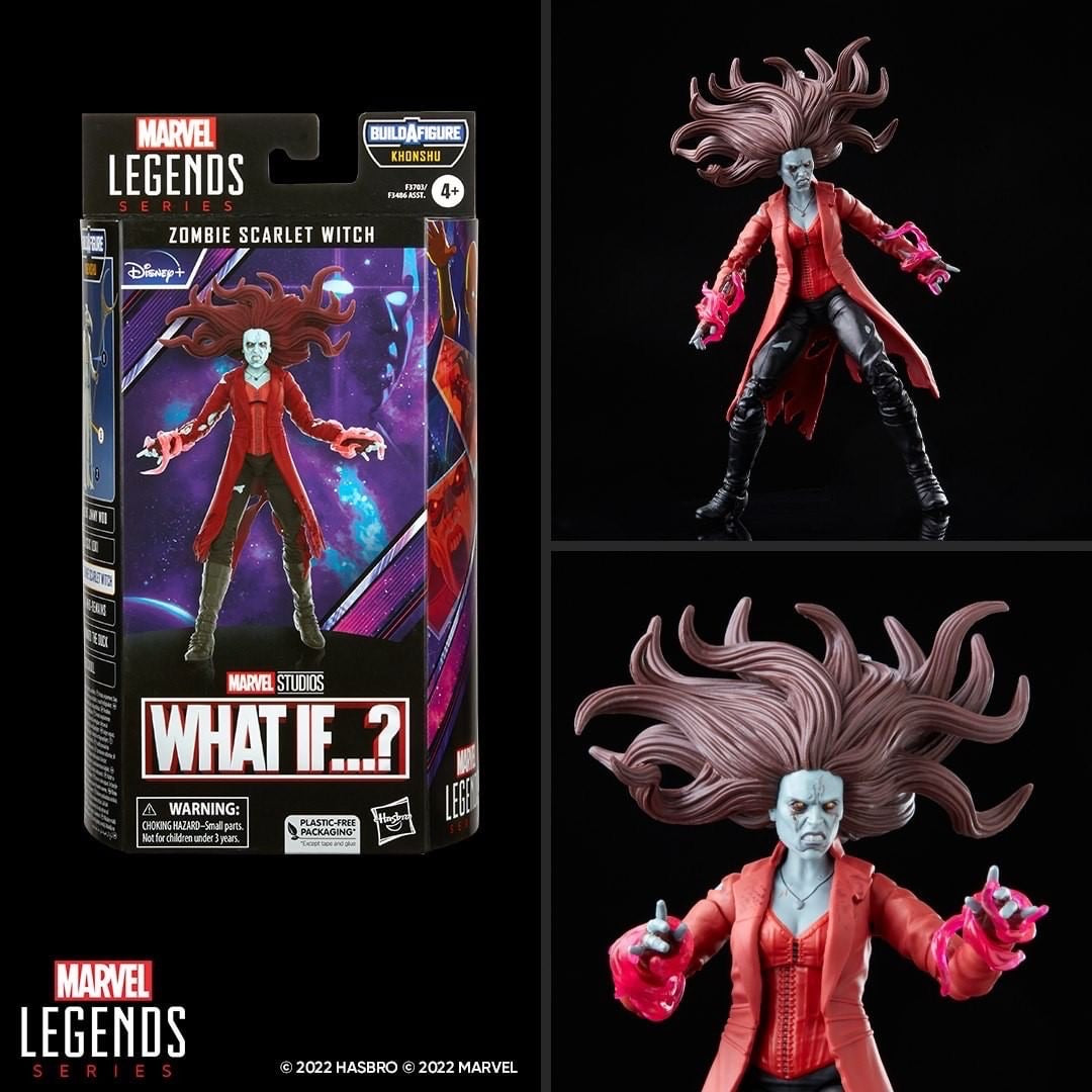 Marvel Legends Disney+ Zombie Scarlet Witch ABANDONADO