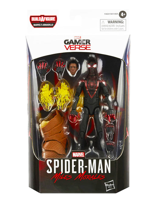Marvel Legends Gamerverse Miles Morales (BAF Armadillo)