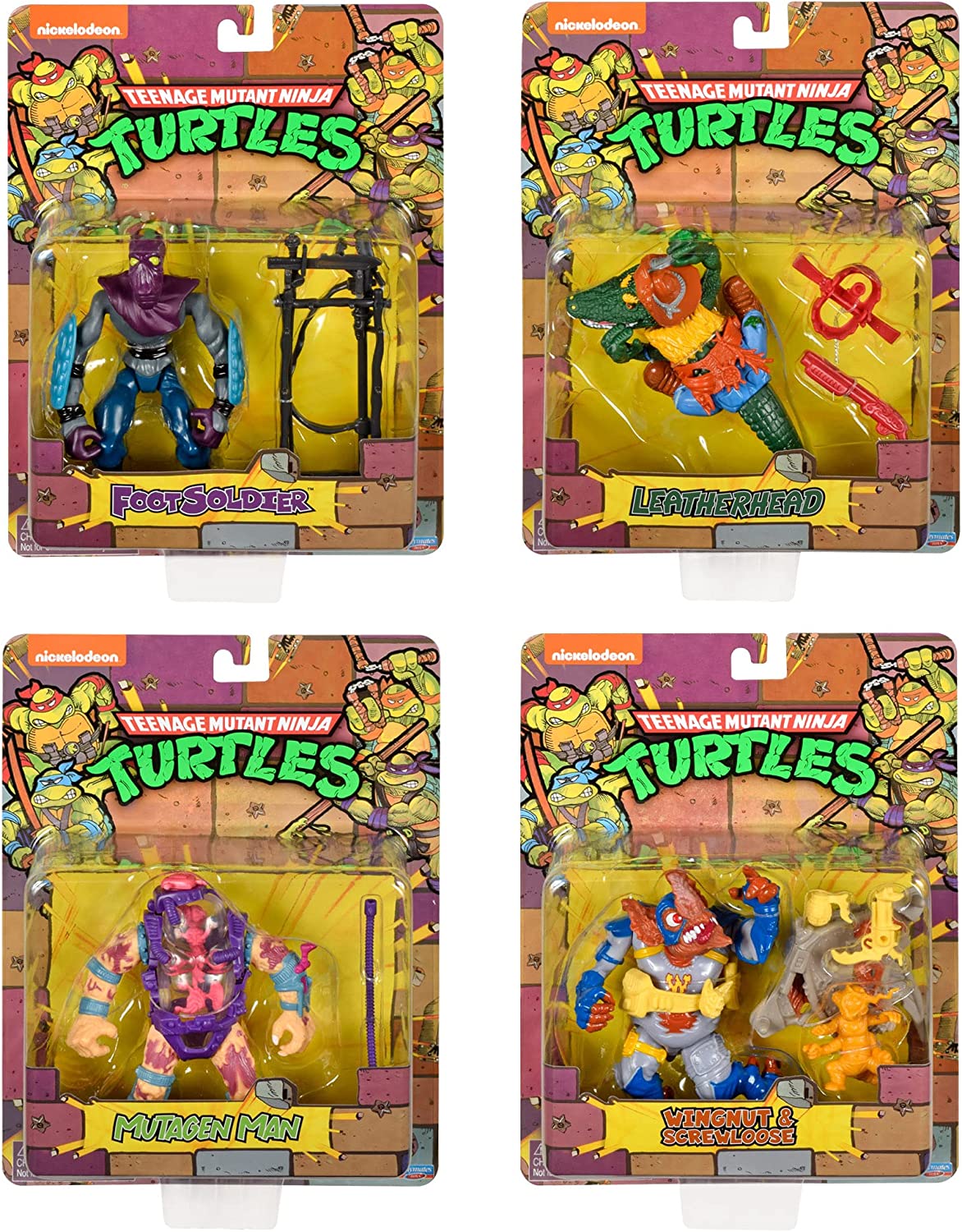 Teenage Mutant Ninja Turtles Classic Cohort Collection 4-Pack