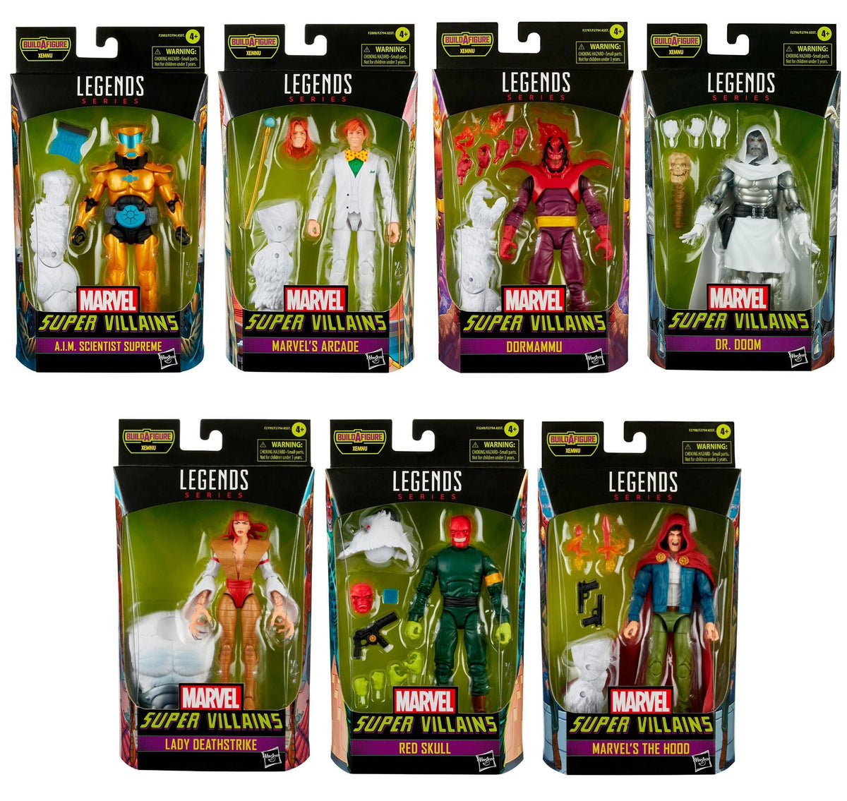 Marvel Legends Villains BAF Xemnu Wave